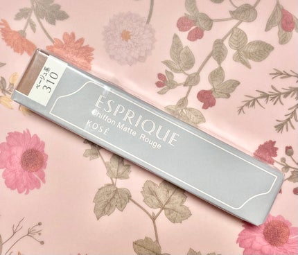 シフォンマット ルージュ/ESPRIQUE/口紅を使ったクチコミ(1枚目)