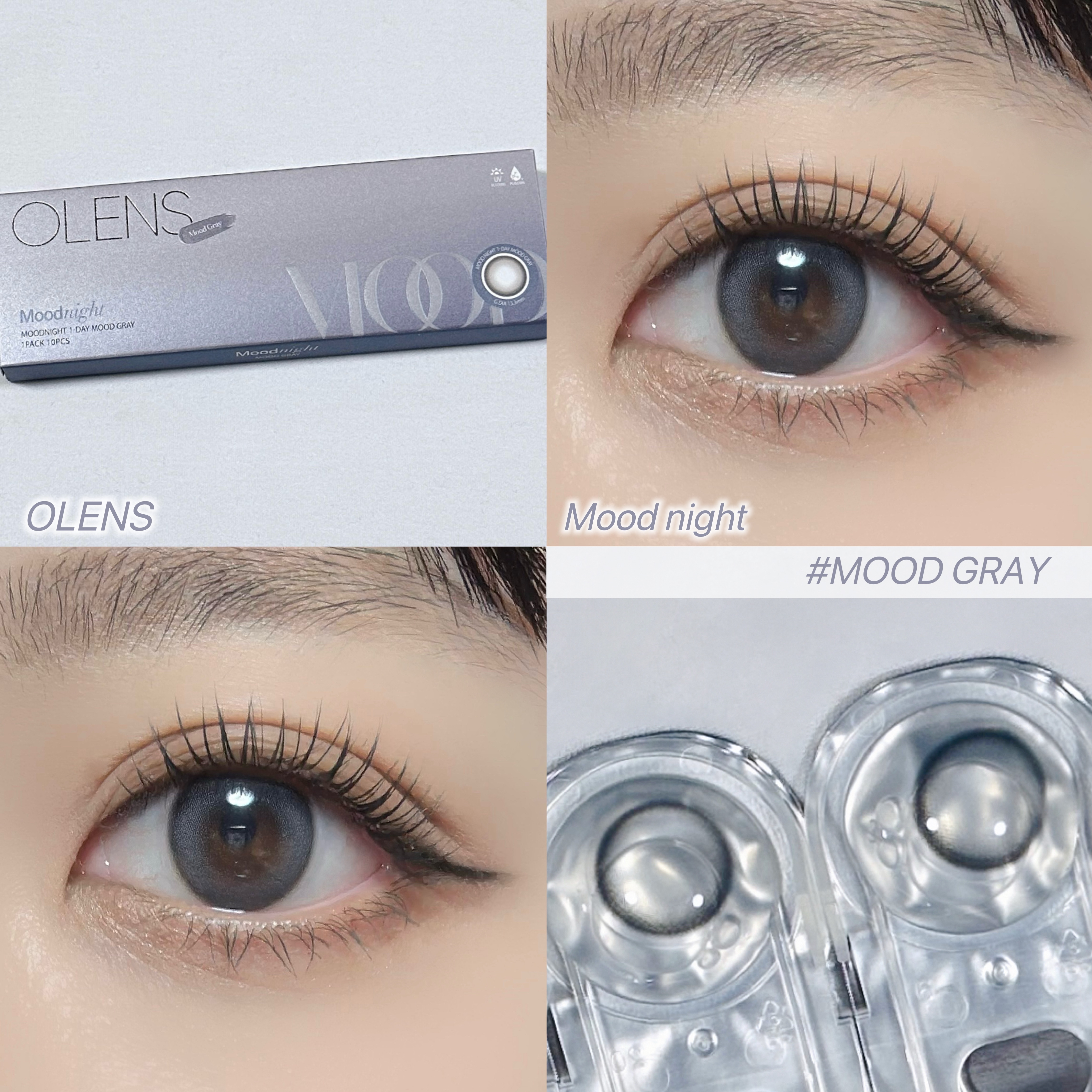 Moodnight 1day/OLENS/ワンデー（１DAY）カラコンを使ったクチコミ（1枚目）