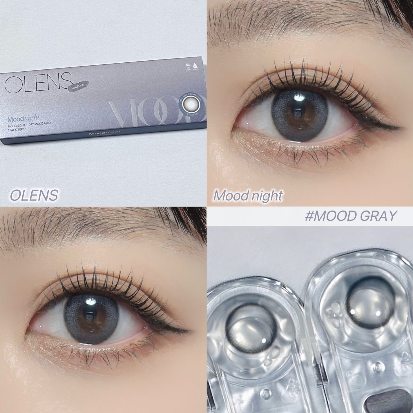 Moodnight 1day/OLENS/カラーコンタクトレンズを使ったクチコミ(1枚目)