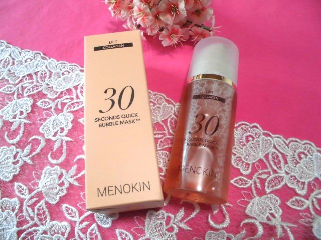 30秒クイックバブルマスク95ml リフト/MENOKIN/シートマスク・パックを使ったクチコミ（2枚目）