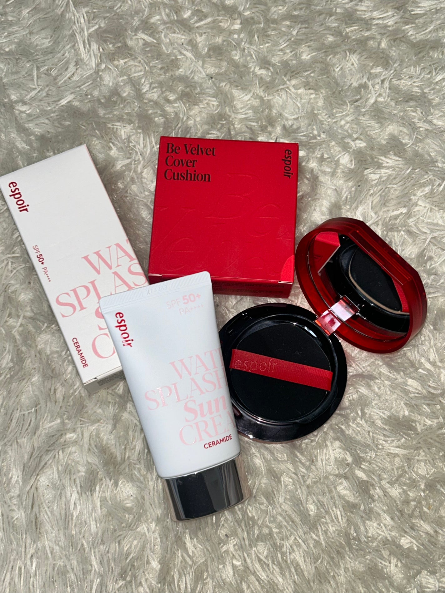 ビーベルベットカバークッション/espoir/クッションファンデーションを使ったクチコミ(1枚目)