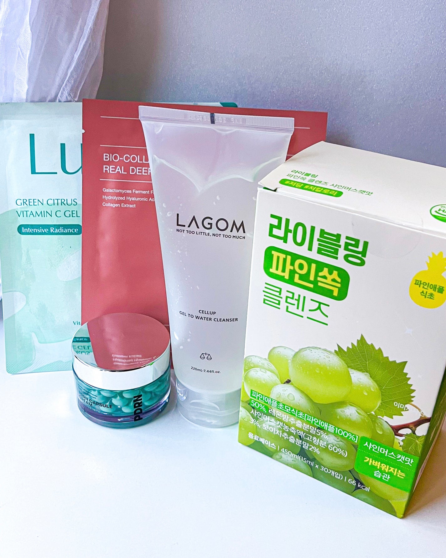 ラゴム ジェルトゥウォーター クレンザー(朝用洗顔)/LAGOM /その他洗顔料を使ったクチコミ(7枚目)