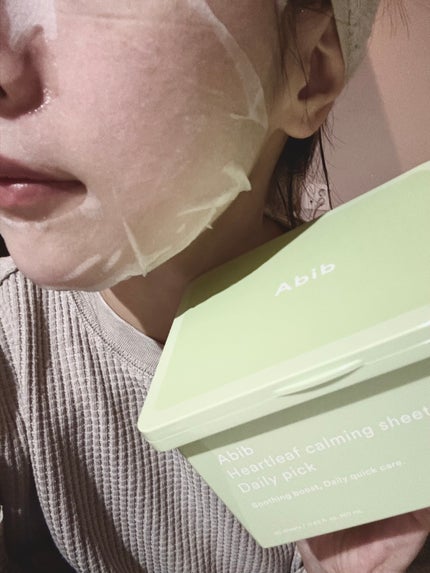 ドクダミシートマスクデイリーピック/Abib /シートマスク・パックを使ったクチコミ(3枚目)