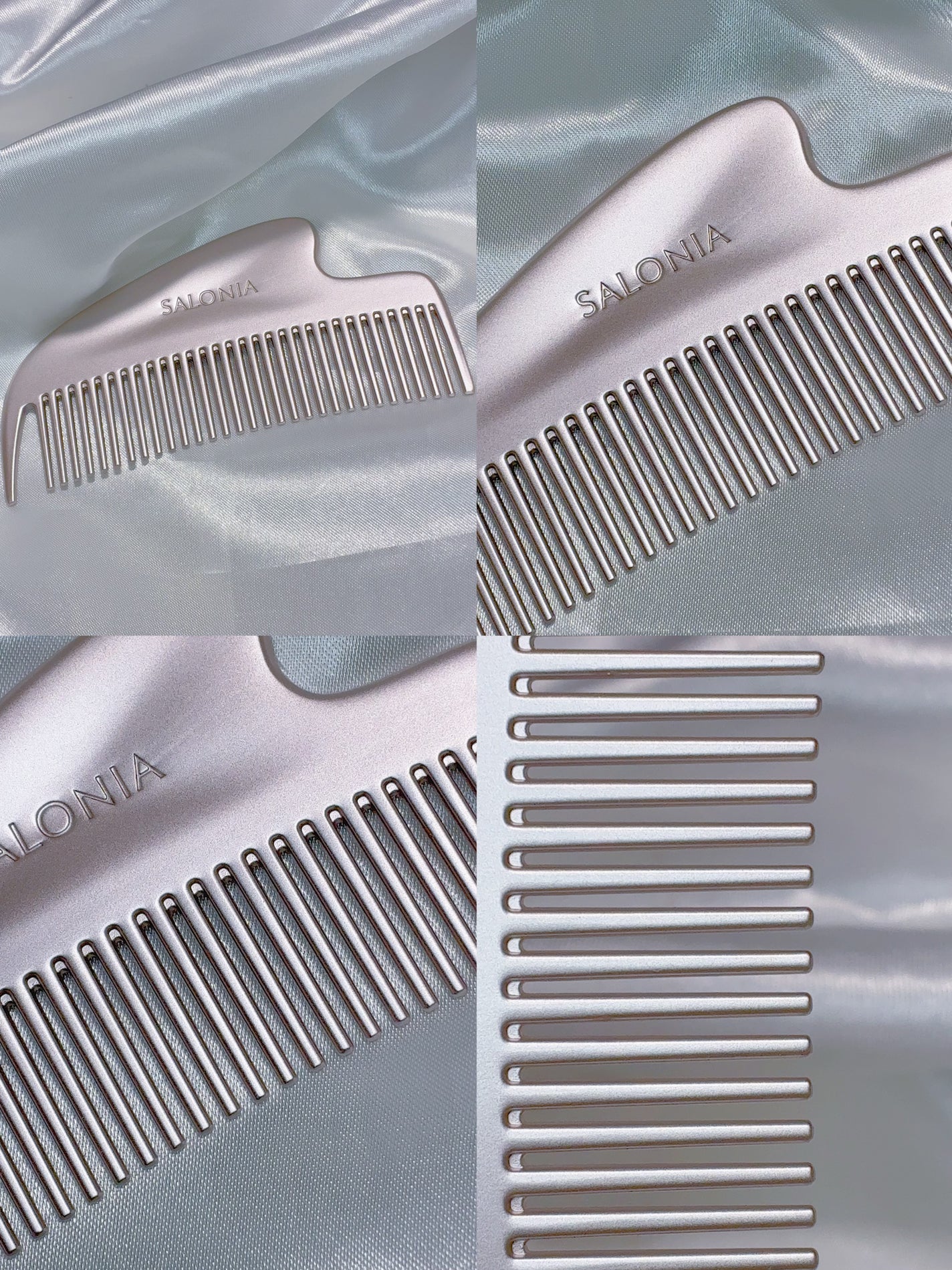 サロニア グロッシーケア メタルカッサコーム/SALONIA/ヘアコームを使ったクチコミ(3枚目)