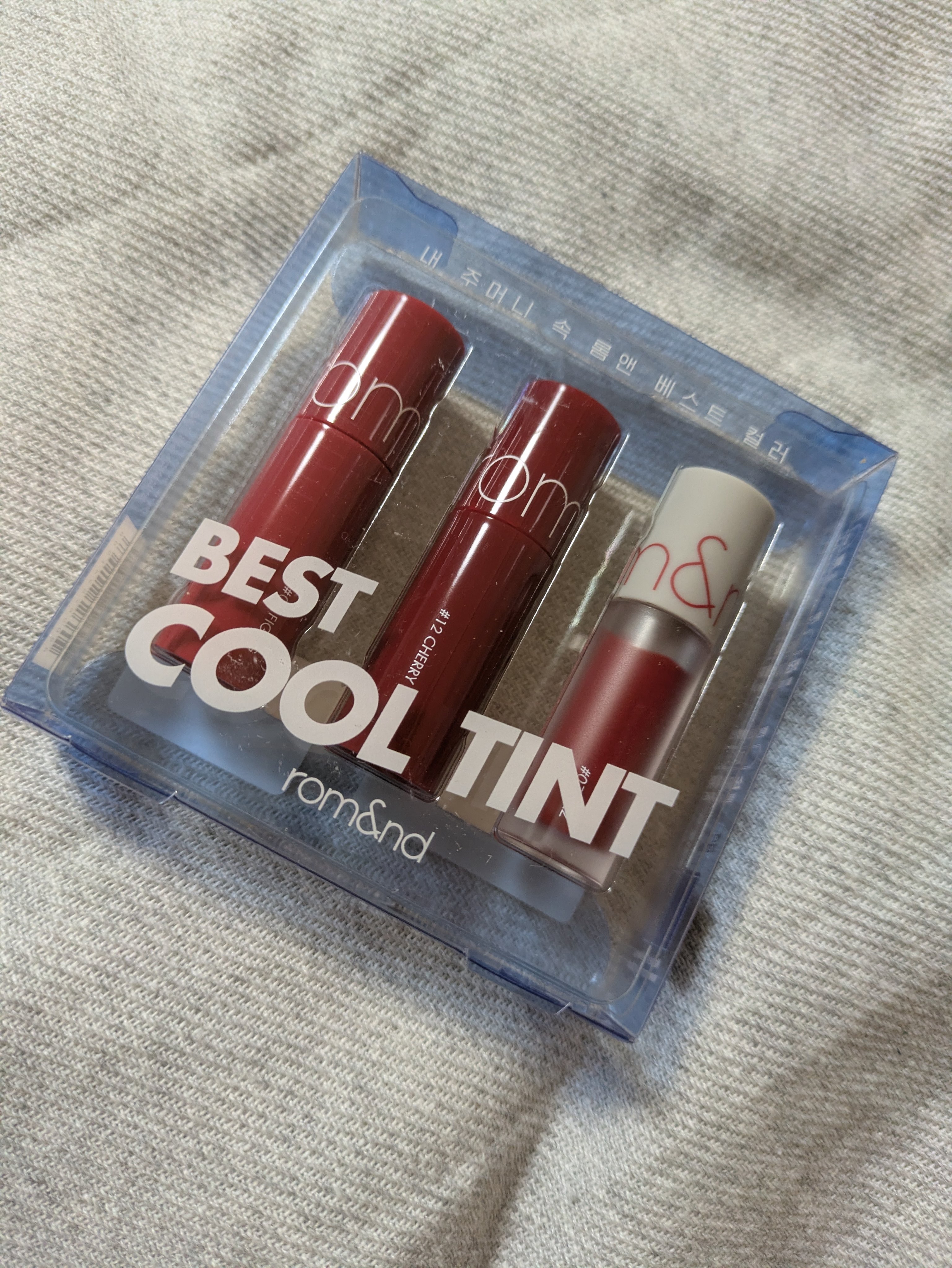 ジューシーラスティングティントミニ/rom&nd/リップティントを使ったクチコミ（1枚目）