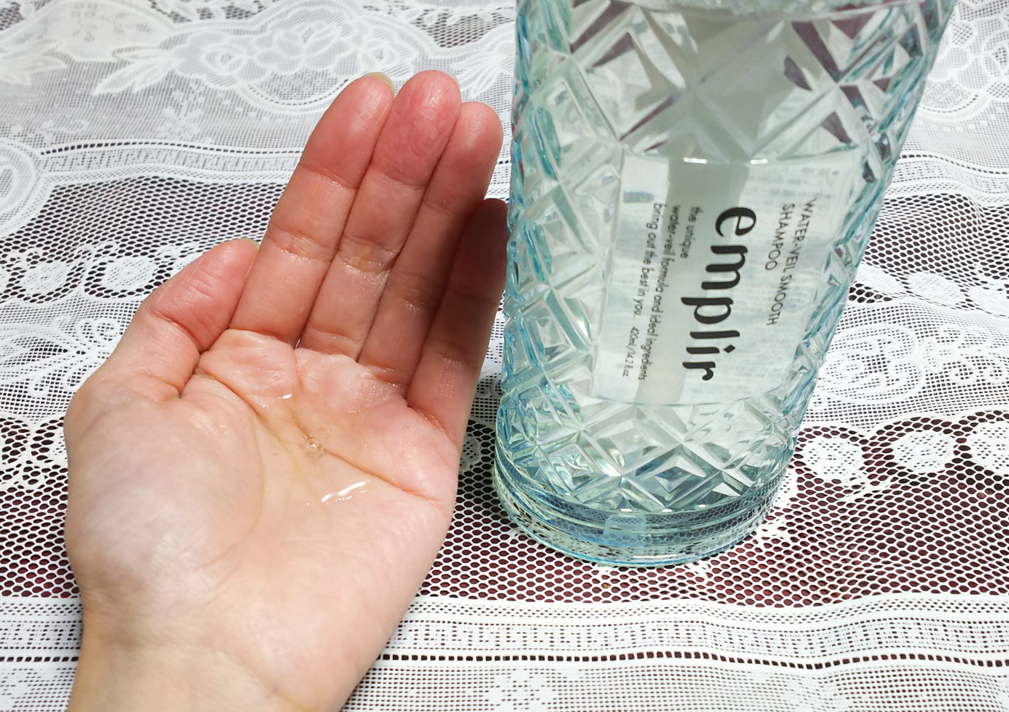 ウォーターベール スムース ヘアミルク/emplir/ヘアミルクを使ったクチコミ（2枚目）