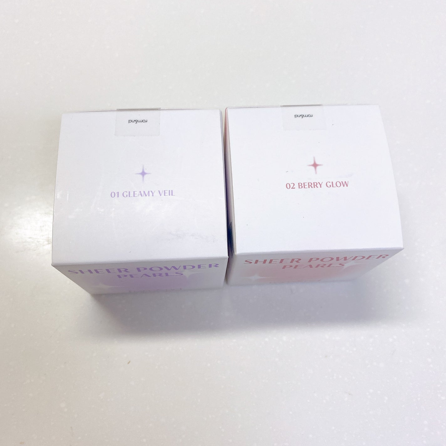 シアーパールパウダー/rom&nd/ルースパウダーを使ったクチコミ(7枚目)