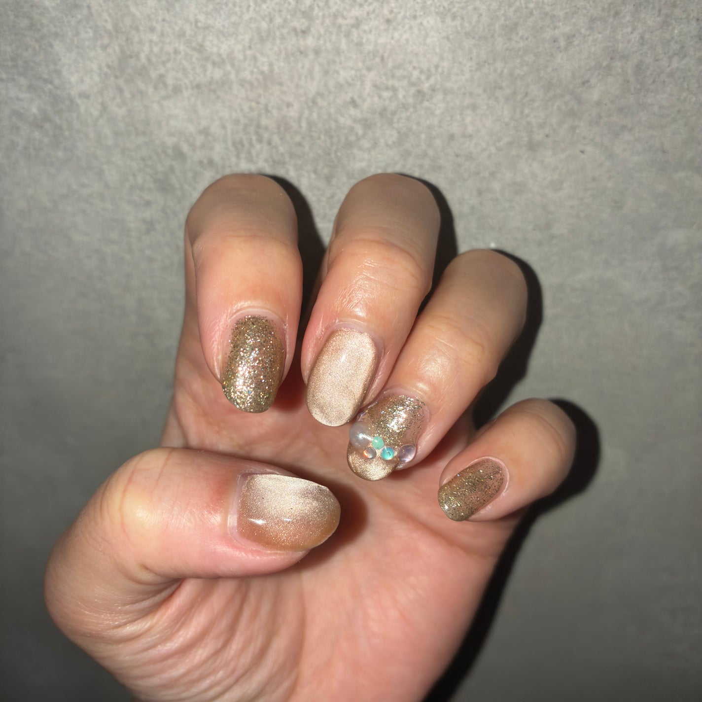 5ミクロンマグネット/ネイル工房/ジェルネイルを使ったクチコミ(1枚目)