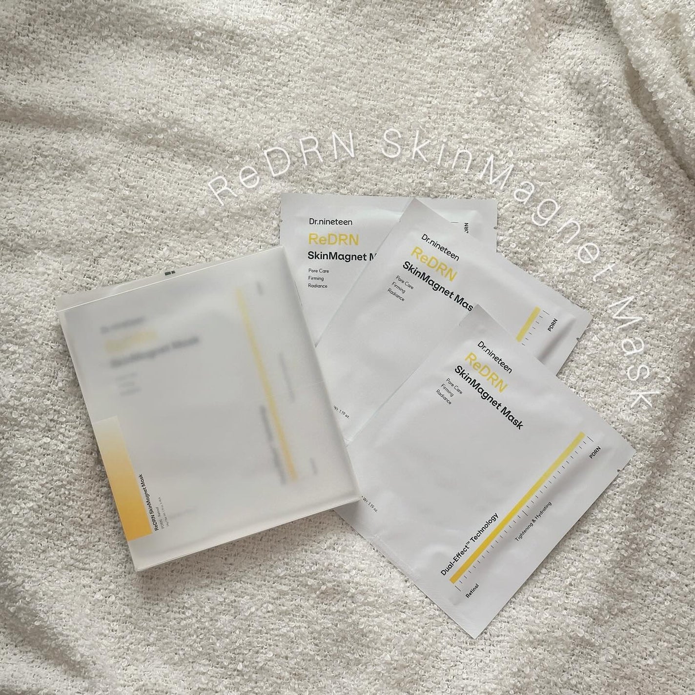 ReDRN スキンマグネットマスク/Dr.nineteen/シートマスク・パックを使ったクチコミ(1枚目)