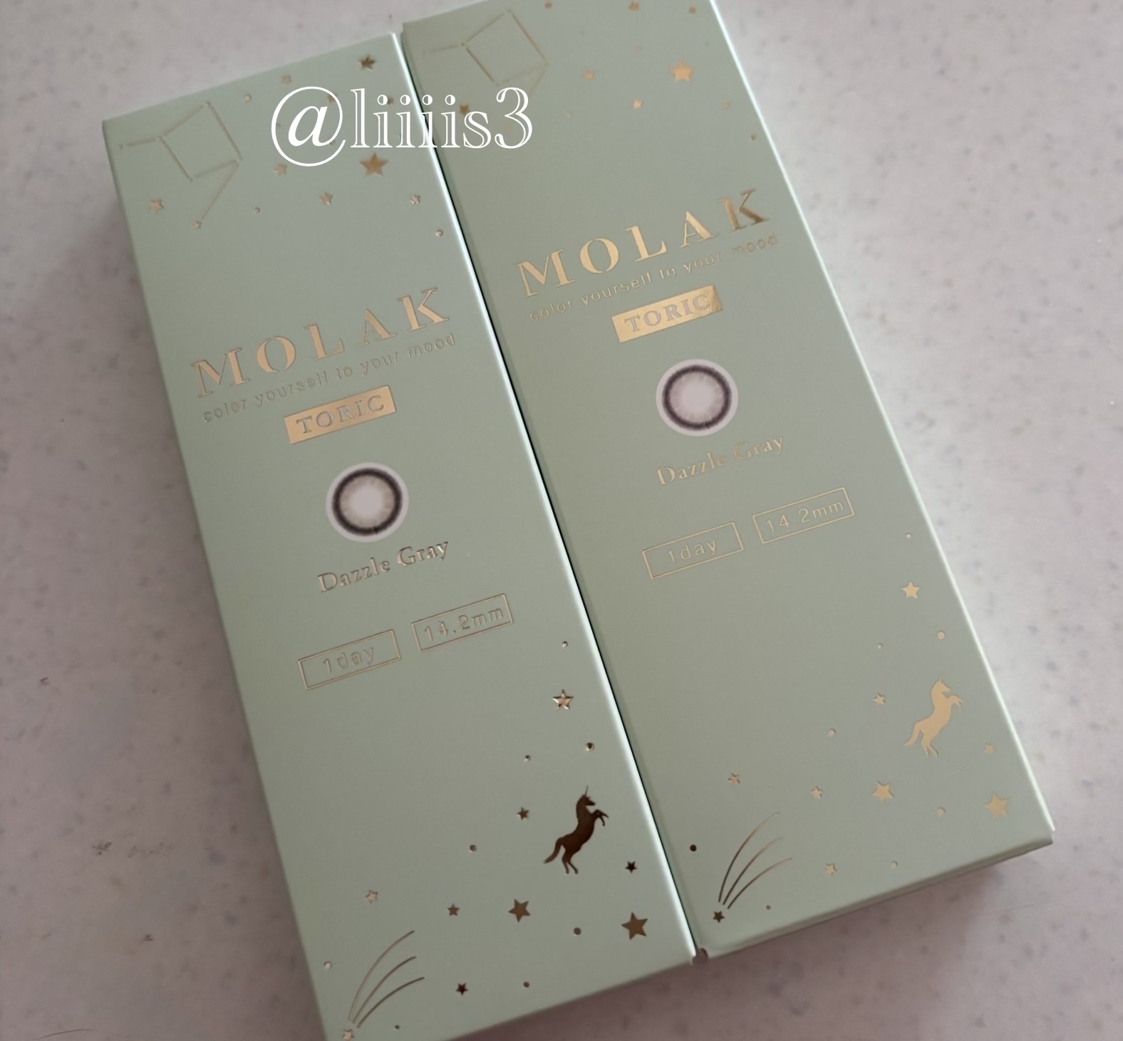 MOLAK TORIC 1day Dazzle Gray TORIC/MOLAK/ワンデー（１DAY）カラコンを使ったクチコミ（1枚目）