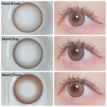 Moodnight 1day/OLENS/カラーコンタクトレンズを使ったクチコミ(2枚目)