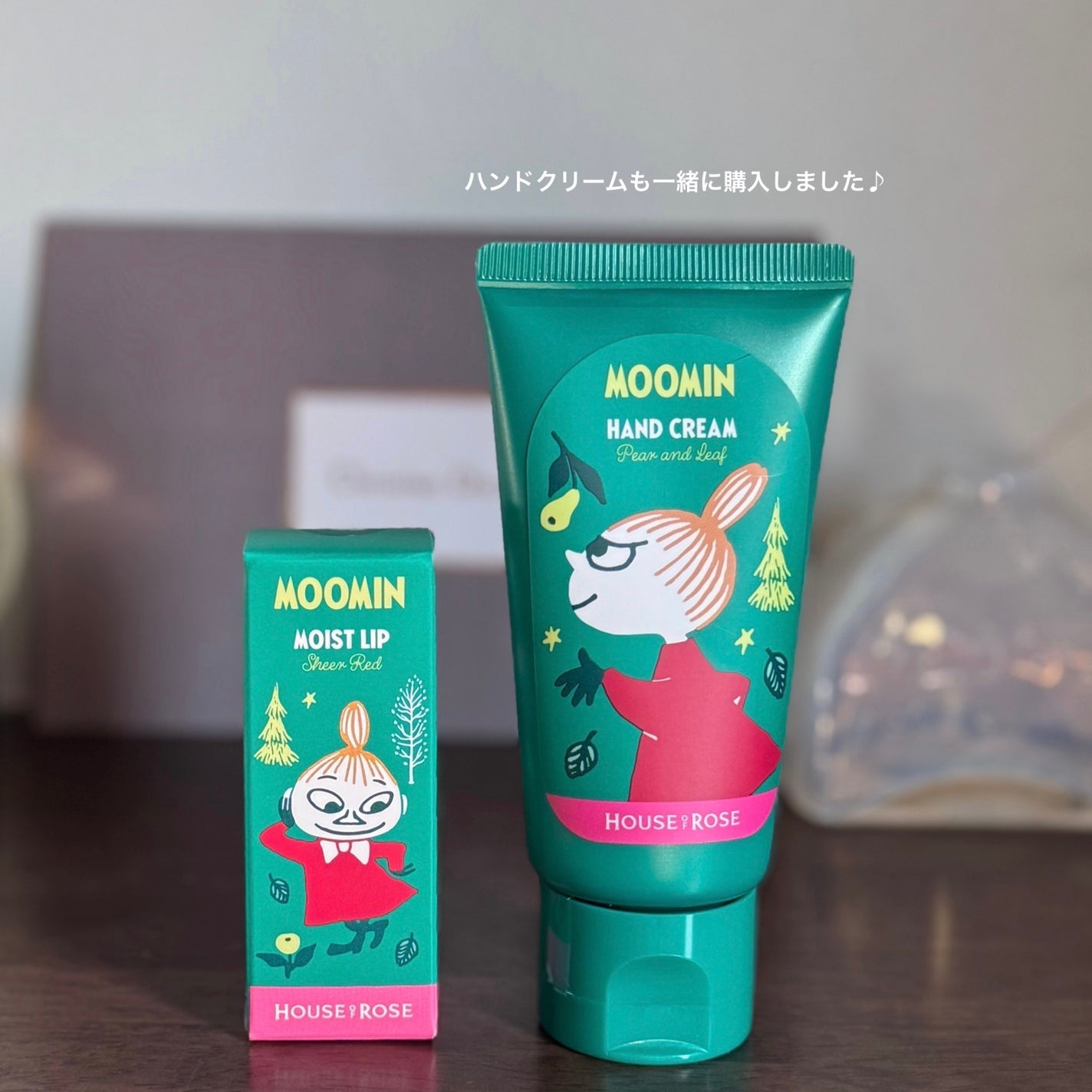 ムーミン モイストリップ RD/ハウス オブ ローゼ/リップクリームを使ったクチコミ(9枚目)