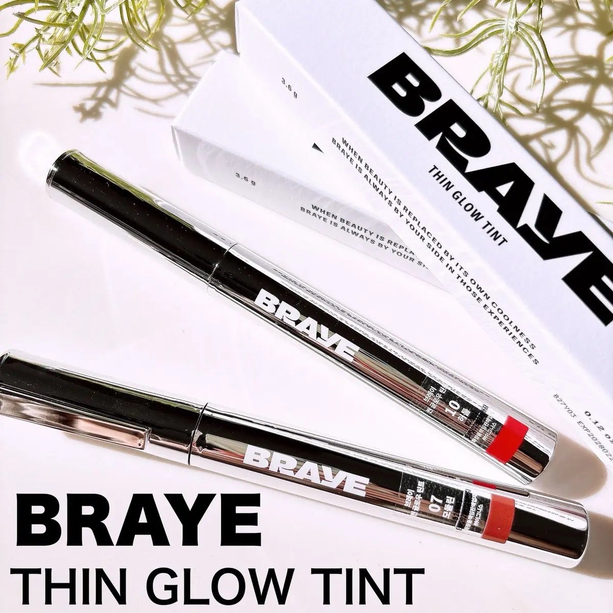 THIN GLOW TINT/BRAYE/口紅を使ったクチコミ(1枚目)