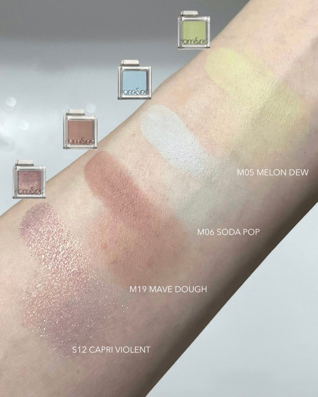 スライドインシングル/rom&nd/単色アイシャドウを使ったクチコミ(3枚目)