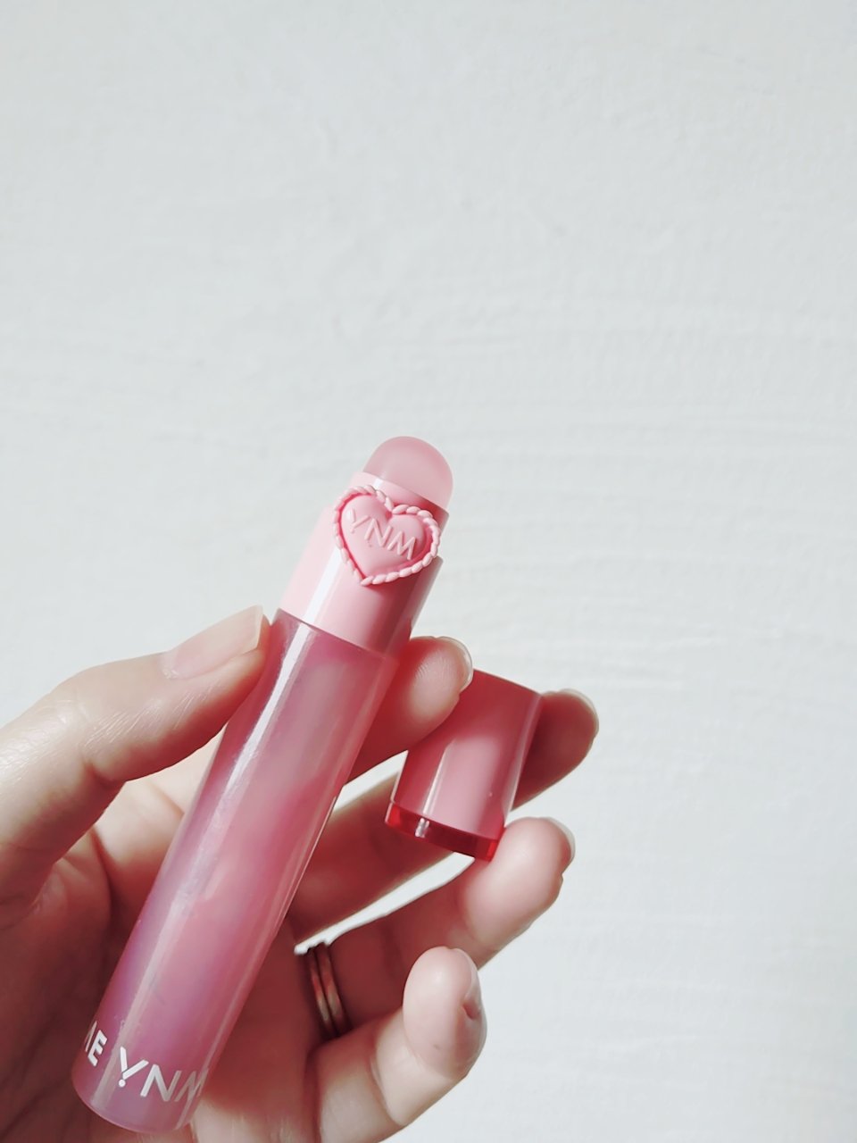 ハートゼリングティント 03 パパイヤジェリング/YNM/リップティントを使ったクチコミ（2枚目）