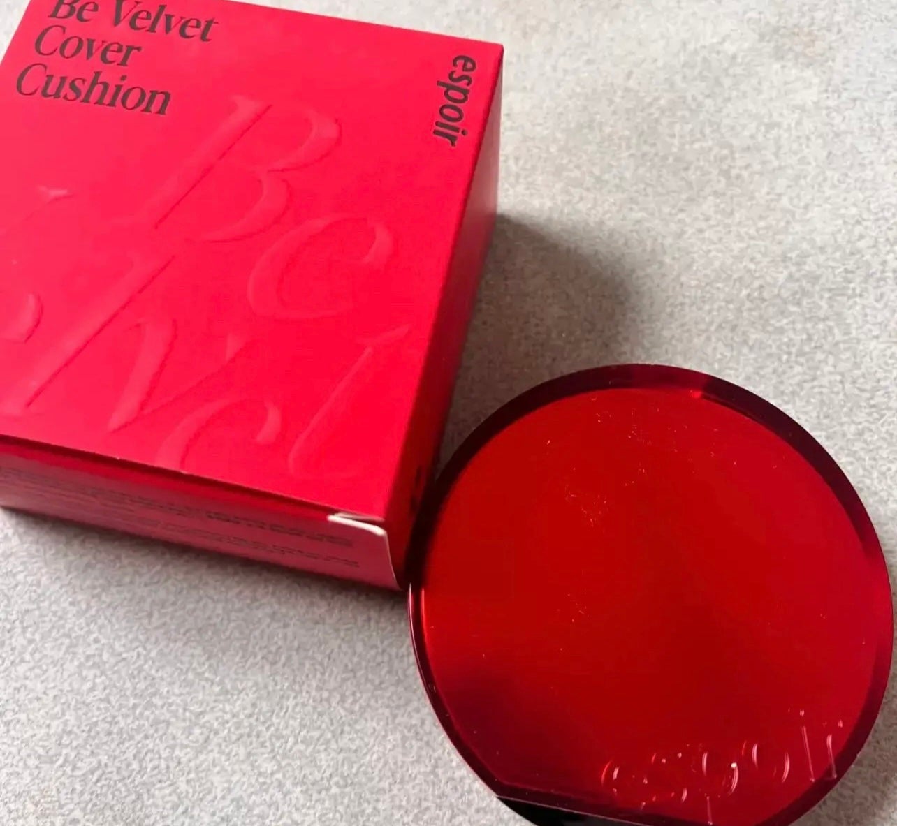 ビーベルベットカバークッション/espoir/クッションファンデーションを使ったクチコミ(1枚目)