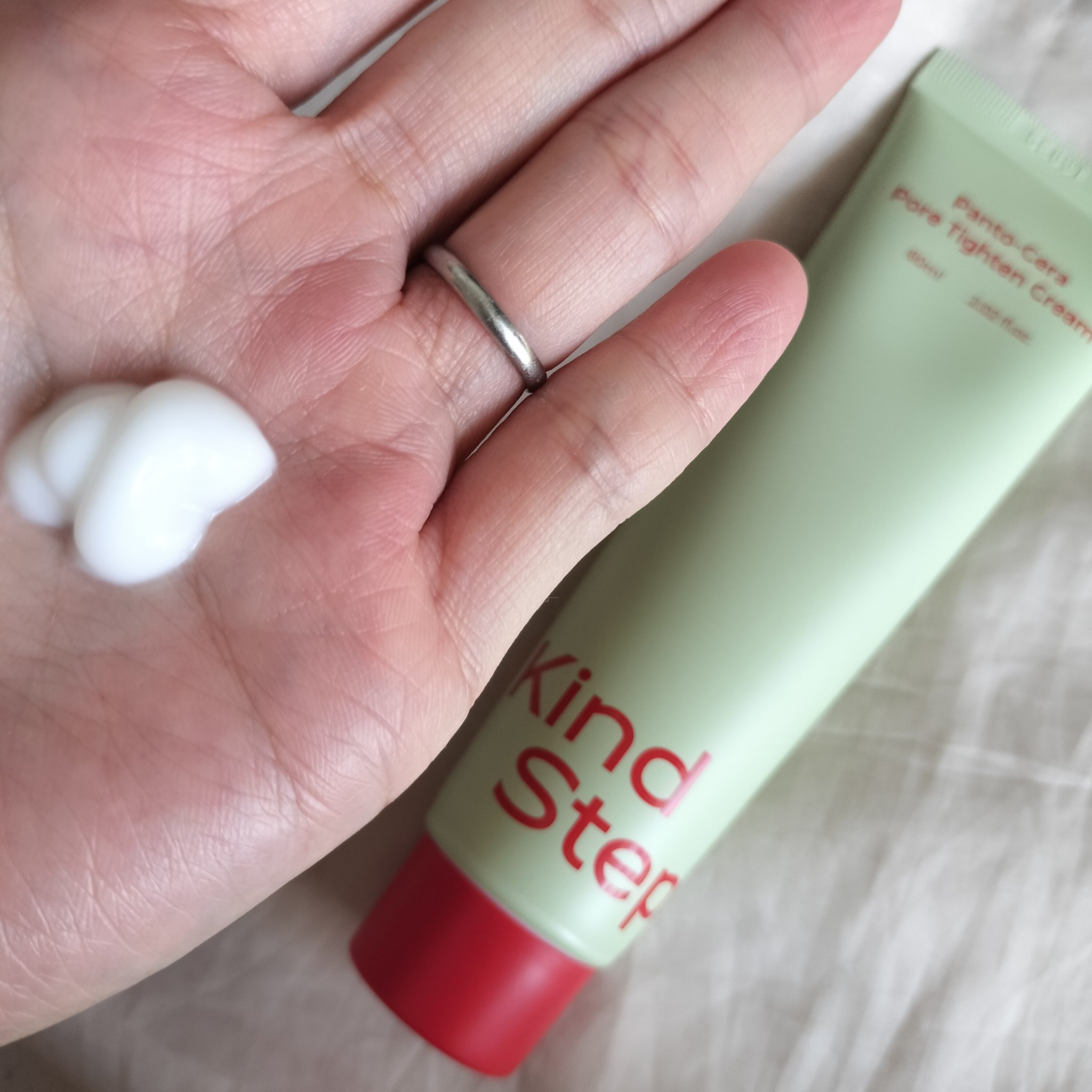 パントセラポアタイットンクリーム/KindStep/フェイスクリームを使ったクチコミ（1枚目）