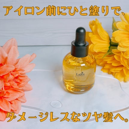 パフュームヘアオイル オスマンサス/La'dor/ヘアオイルを使ったクチコミ(3枚目)