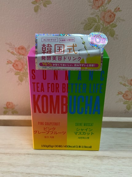 SUNMANC KOMBUCHAのクチコミ「SUNMANC KOMBUCHAを買ってみました!
コンブチャってよく見るけど飲んだことなか.....」(1枚目)