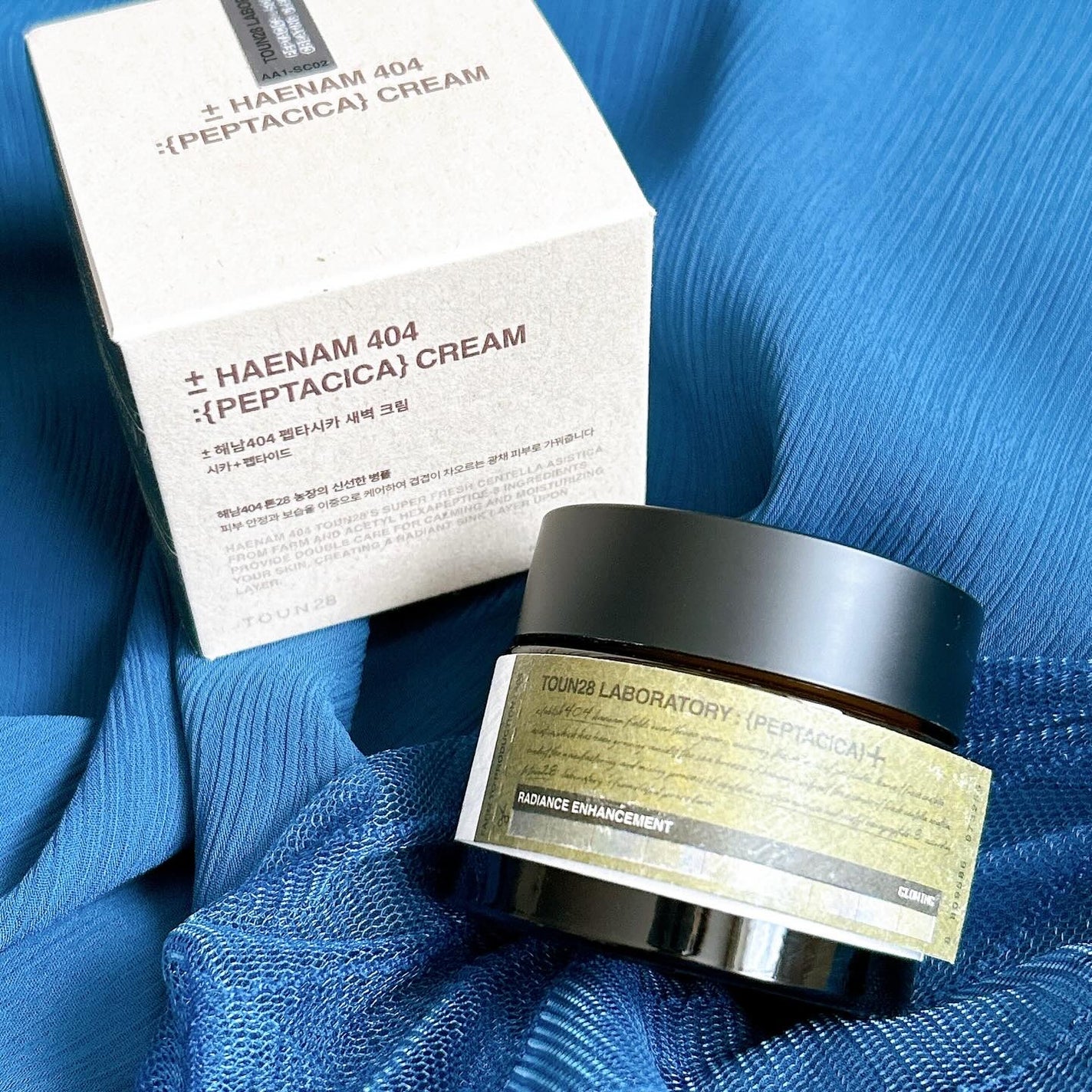 へナム404ペプタシカクリーム/TOUN28/フェイスクリームを使ったクチコミ(1枚目)