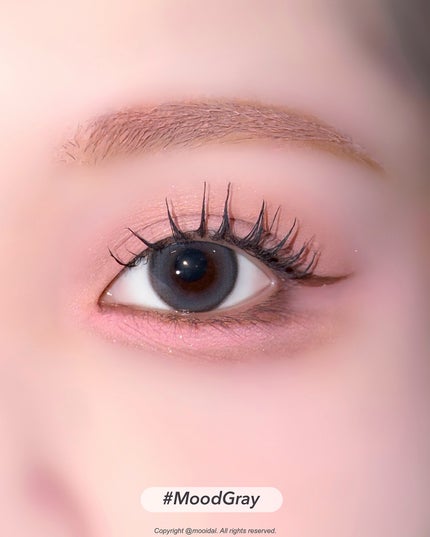 Moodnight 1Month/OLENS/カラーコンタクトレンズを使ったクチコミ(3枚目)