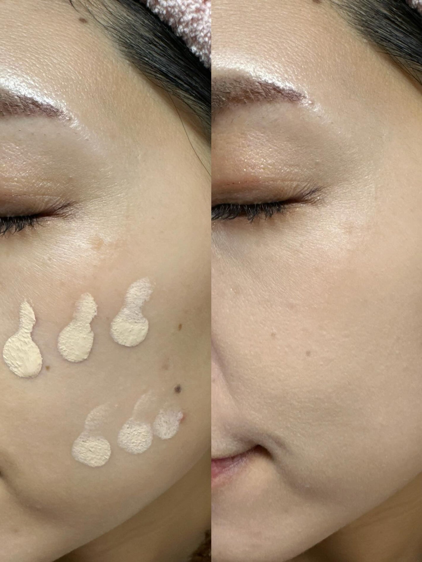 CODEON DDクリームファンデーション/ハンスキン/クリーム・エマルジョンファンデーションを使ったクチコミ(4枚目)