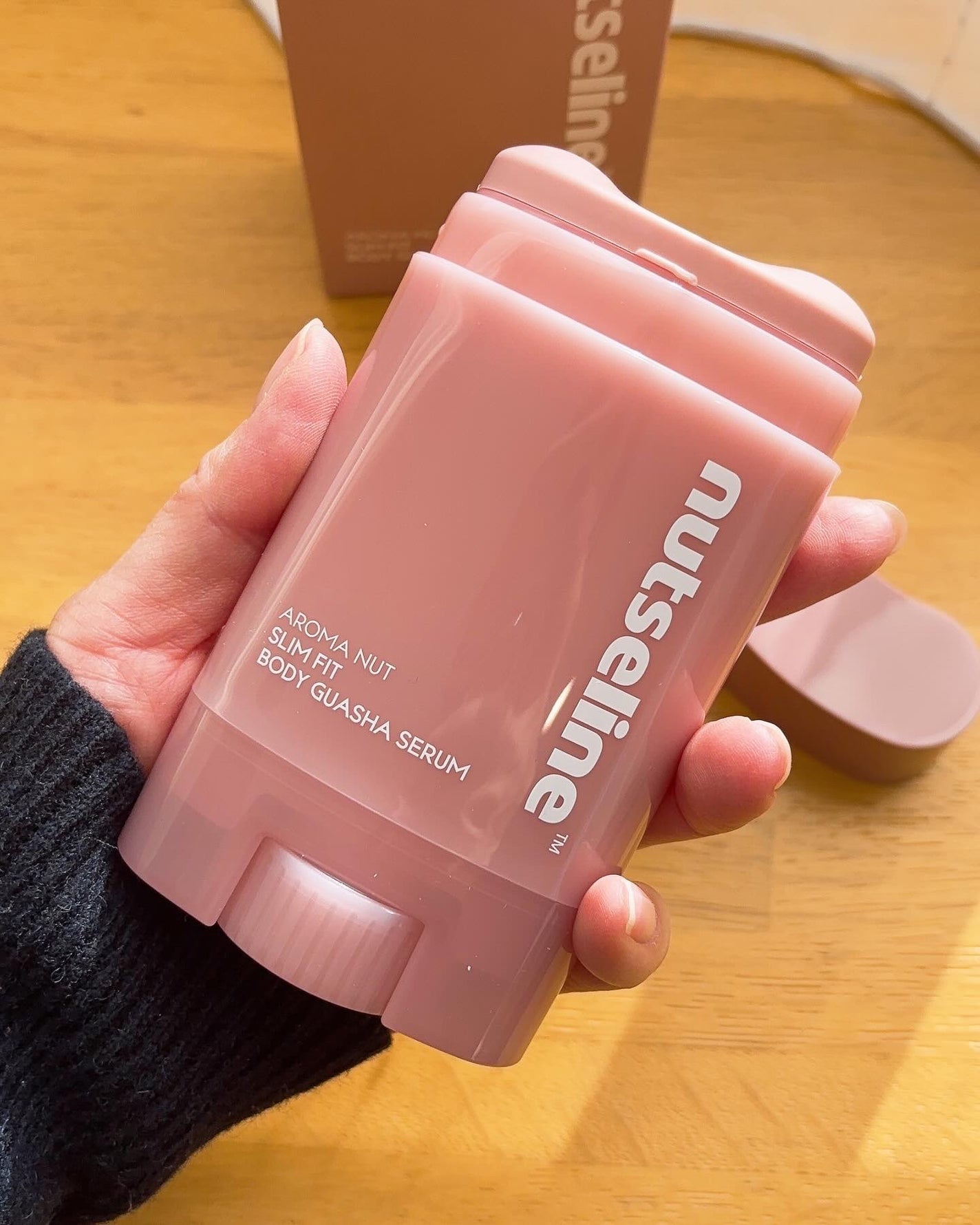 アロマナッツスリムフィットボディカッサセラム/nutseline/美容液を使ったクチコミ(5枚目)