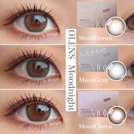 Moodnight 1Month/OLENS/カラーコンタクトレンズを使ったクチコミ(1枚目)