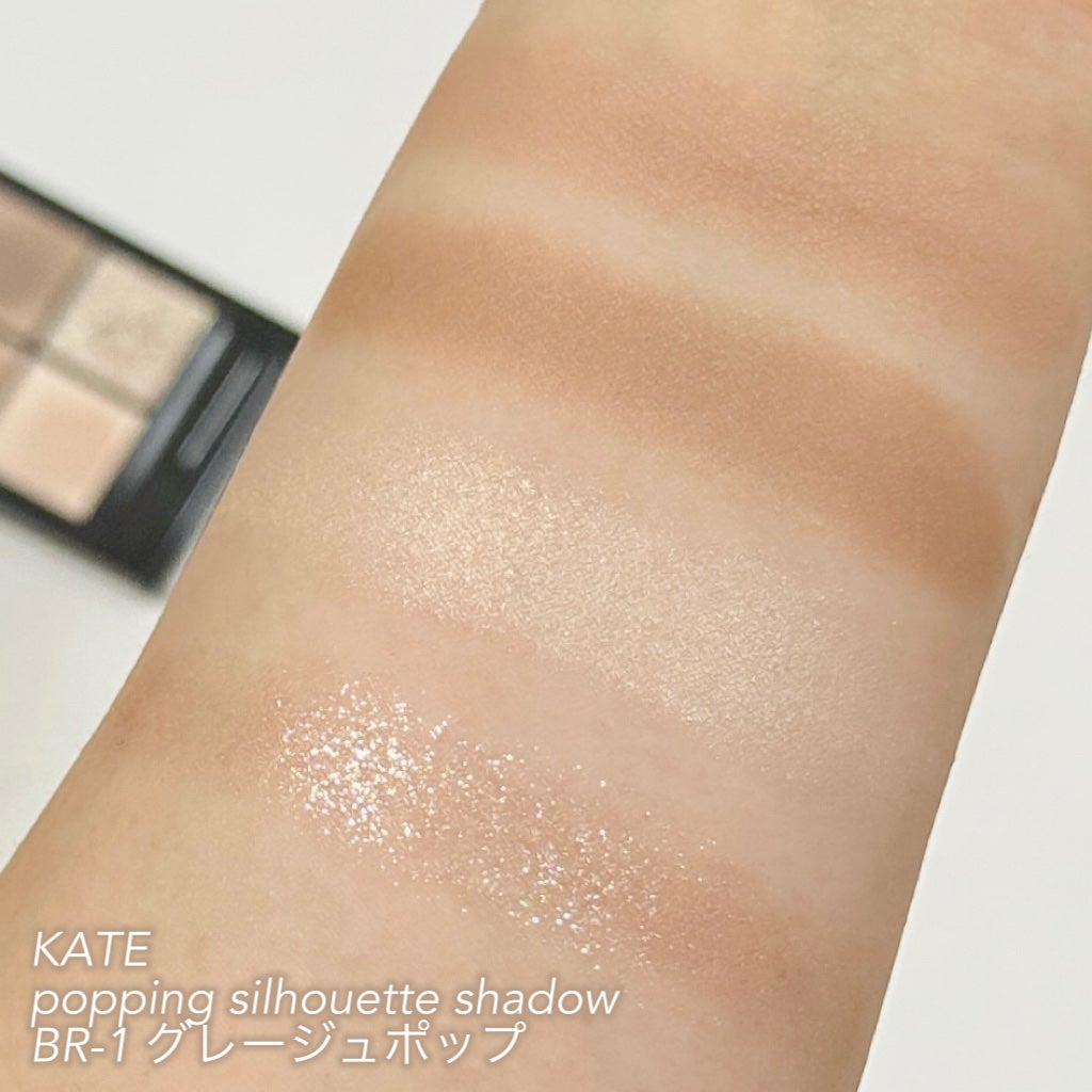 ケイト ポッピングシルエットシャドウ/KATE/アイシャドウパレットを使ったクチコミ(2枚目)