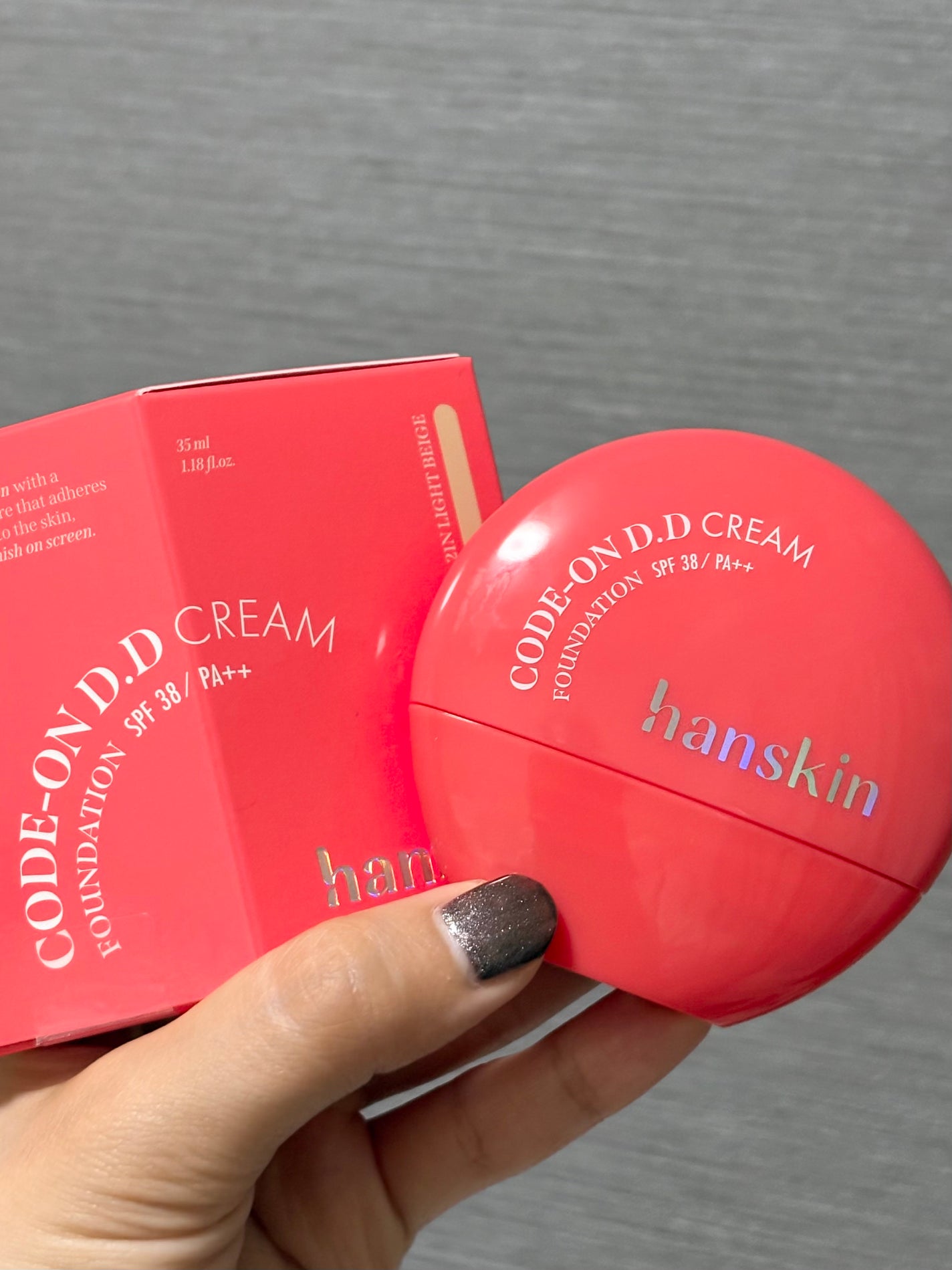CODEON DDクリームファンデーション/ハンスキン/クリーム・エマルジョンファンデーションを使ったクチコミ(7枚目)