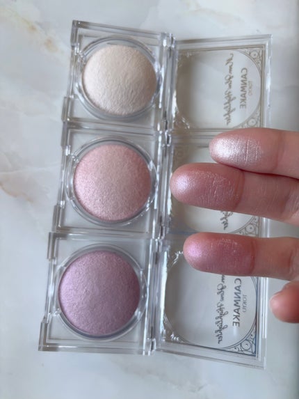 ムーングロウハイライター/キャンメイク/ハイライトを使ったクチコミ(5枚目)