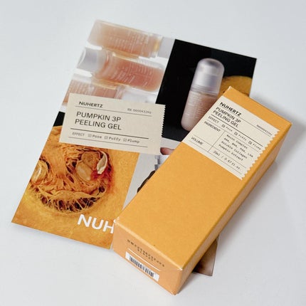 パンプキン3Pピーリングジェル/NUHERTZ/ピーリングを使ったクチコミ(8枚目)