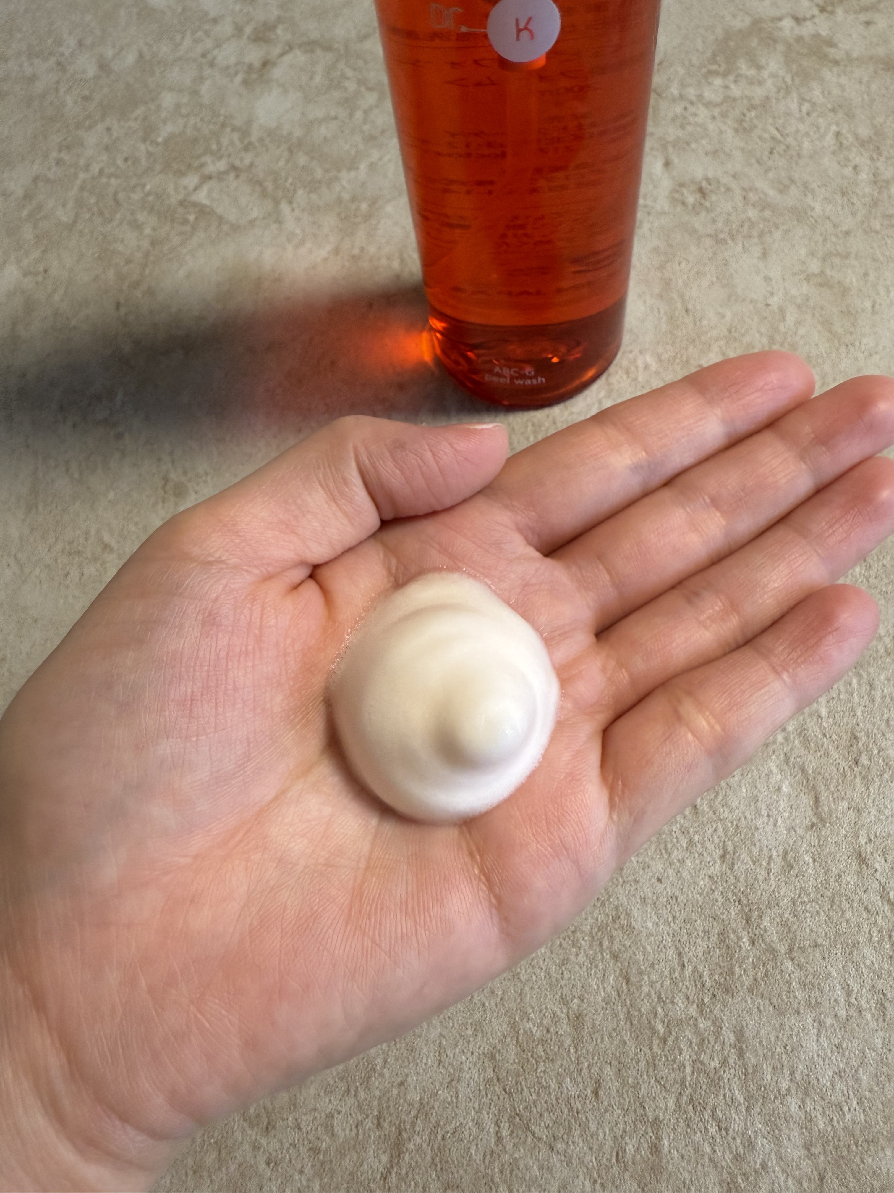 ABC-Gピールウォッシュ/ドクターケイ/泡洗顔を使ったクチコミ（3枚目）