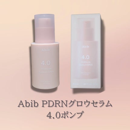 PDRNグロウセラム4.0ポンプ/Abib /美容液を使ったクチコミ(1枚目)