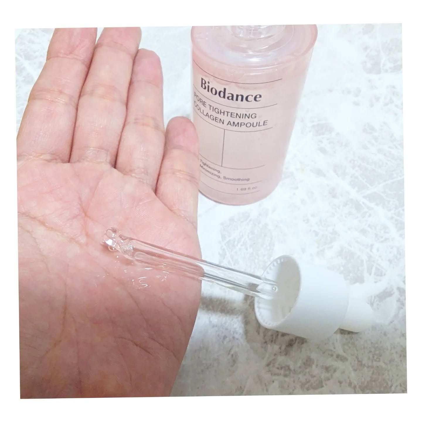 ポアタイトニングコラーゲンアンプル/Biodance/美容液を使ったクチコミ（2枚目）