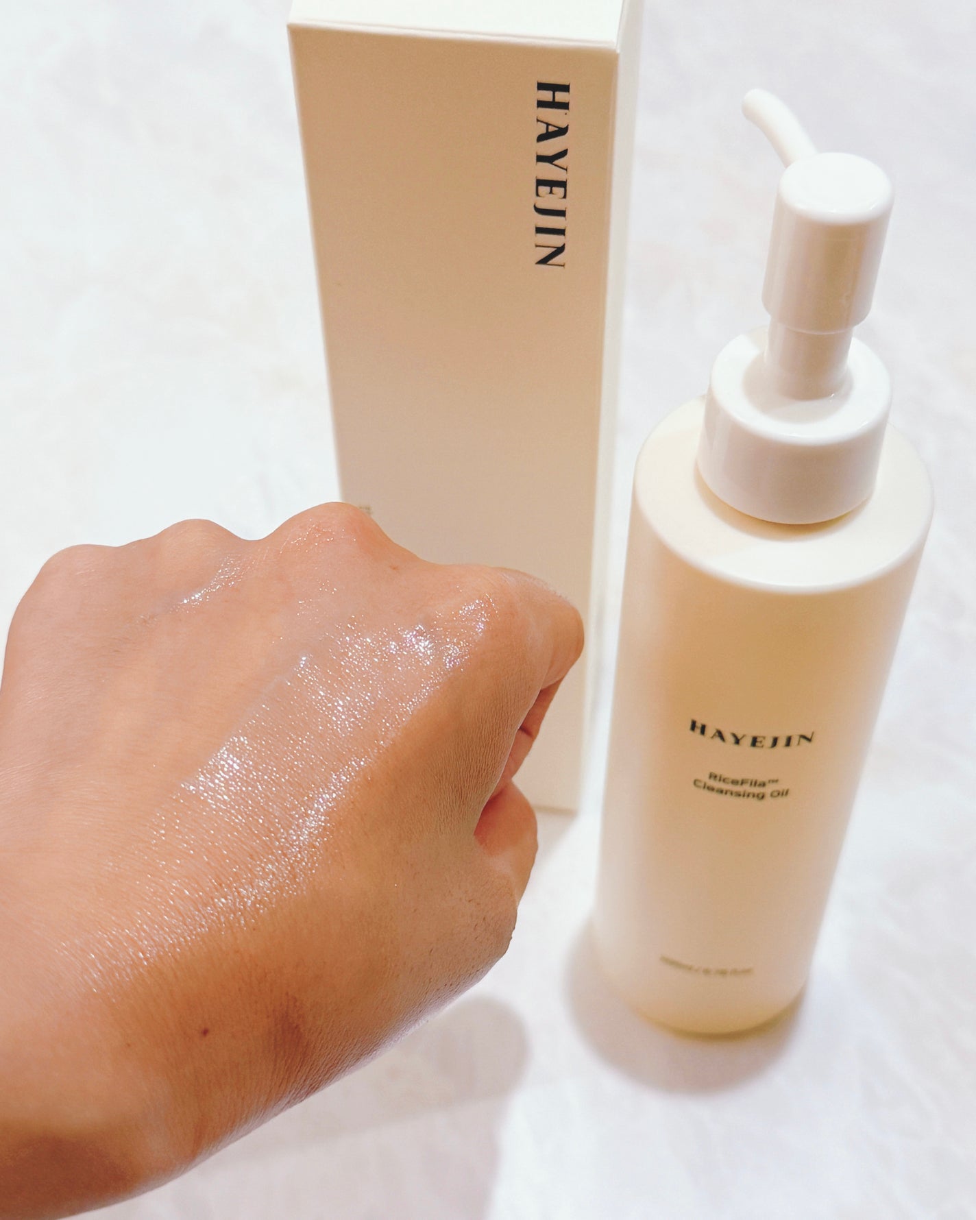 ライスフィラ クレンジングオイル/HAYEJIN/オイルクレンジングを使ったクチコミ(4枚目)