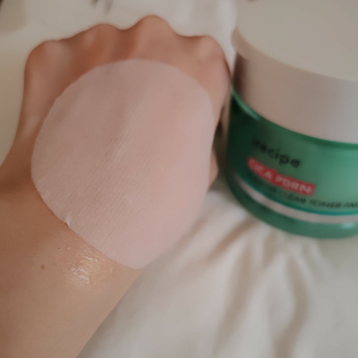 シカ PDRN 跡 クリアー トナーパッド/irecipe/トナーパッドを使ったクチコミ(3枚目)