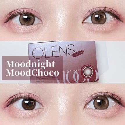 Moodnight 1Month/OLENS/カラーコンタクトレンズを使ったクチコミ(1枚目)