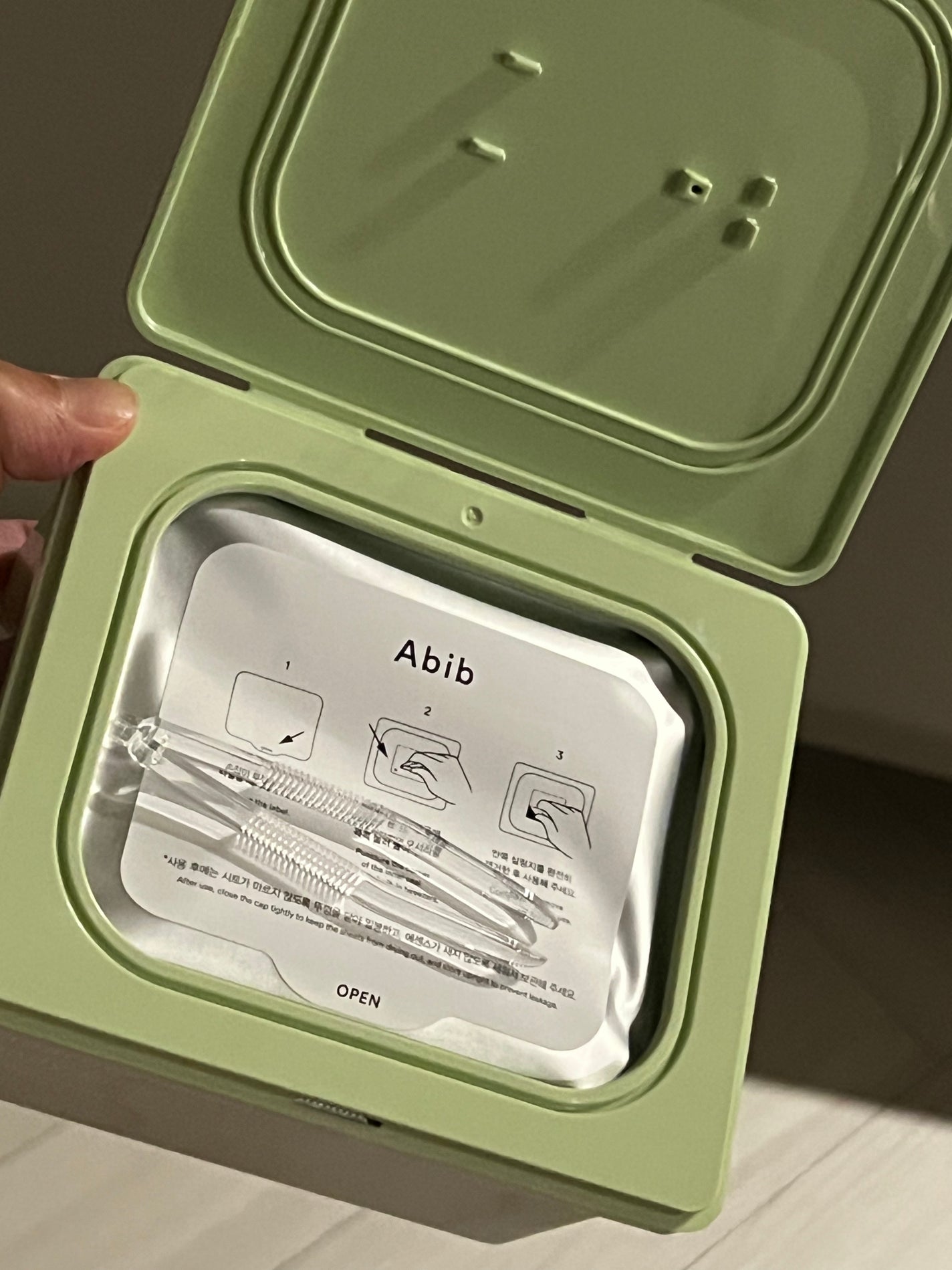 ドクダミシートマスクデイリーピック/Abib /シートマスク・パックを使ったクチコミ(2枚目)