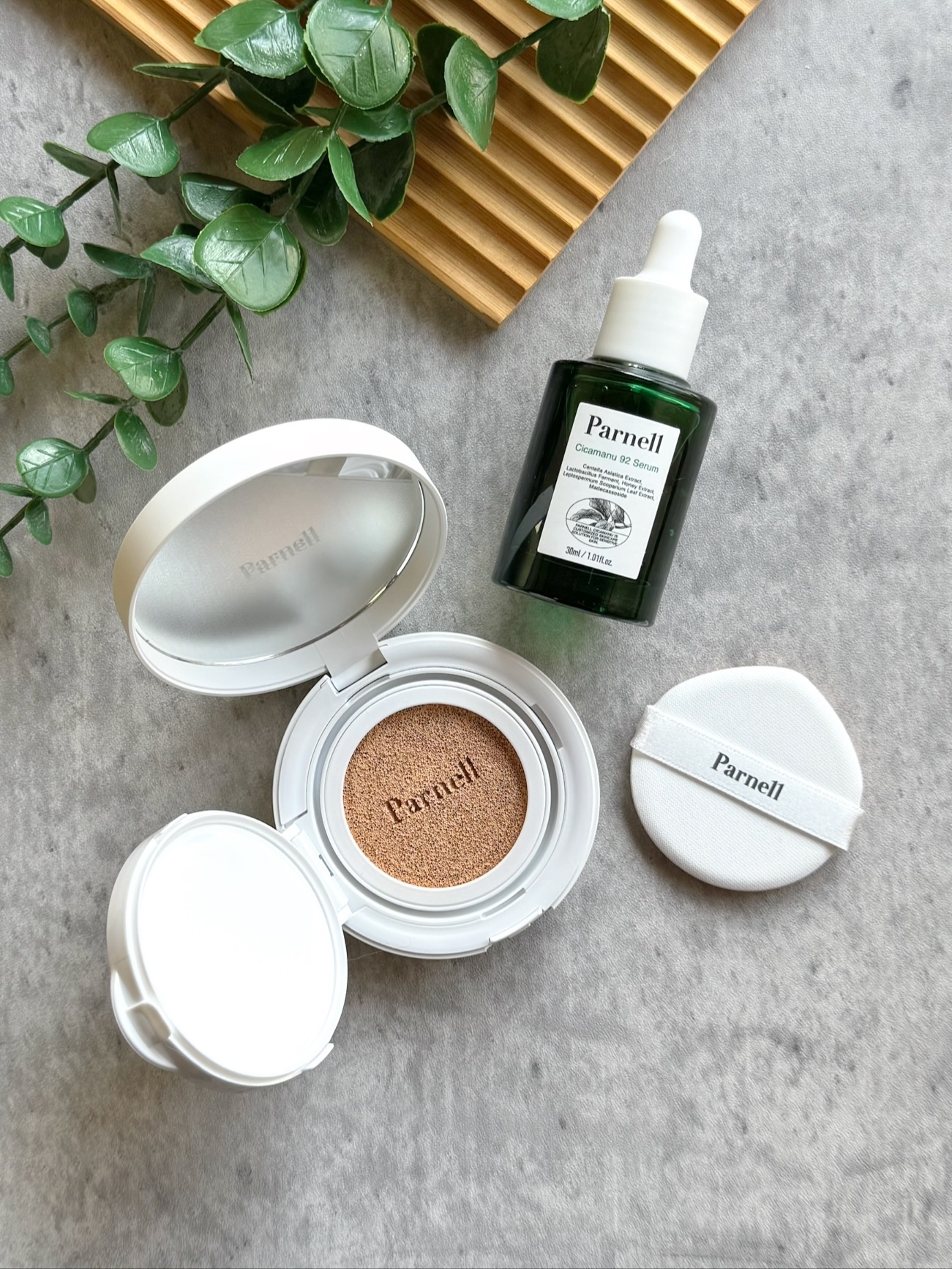 シカマヌ　セラム　クッションファンデ No.24/parnell/クッションファンデーションを使ったクチコミ（1枚目）