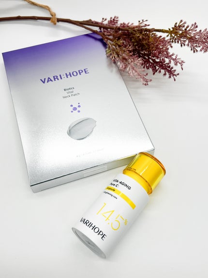 りぴ☆Webライター on LIPS 「【VARIHOPE】バイオティクスバイタルネックパッチ第2世代..」(1枚目)