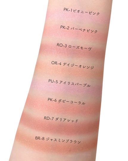 レイヤード フルリ チーク/Visée/パウダーチークを使ったクチコミ(6枚目)