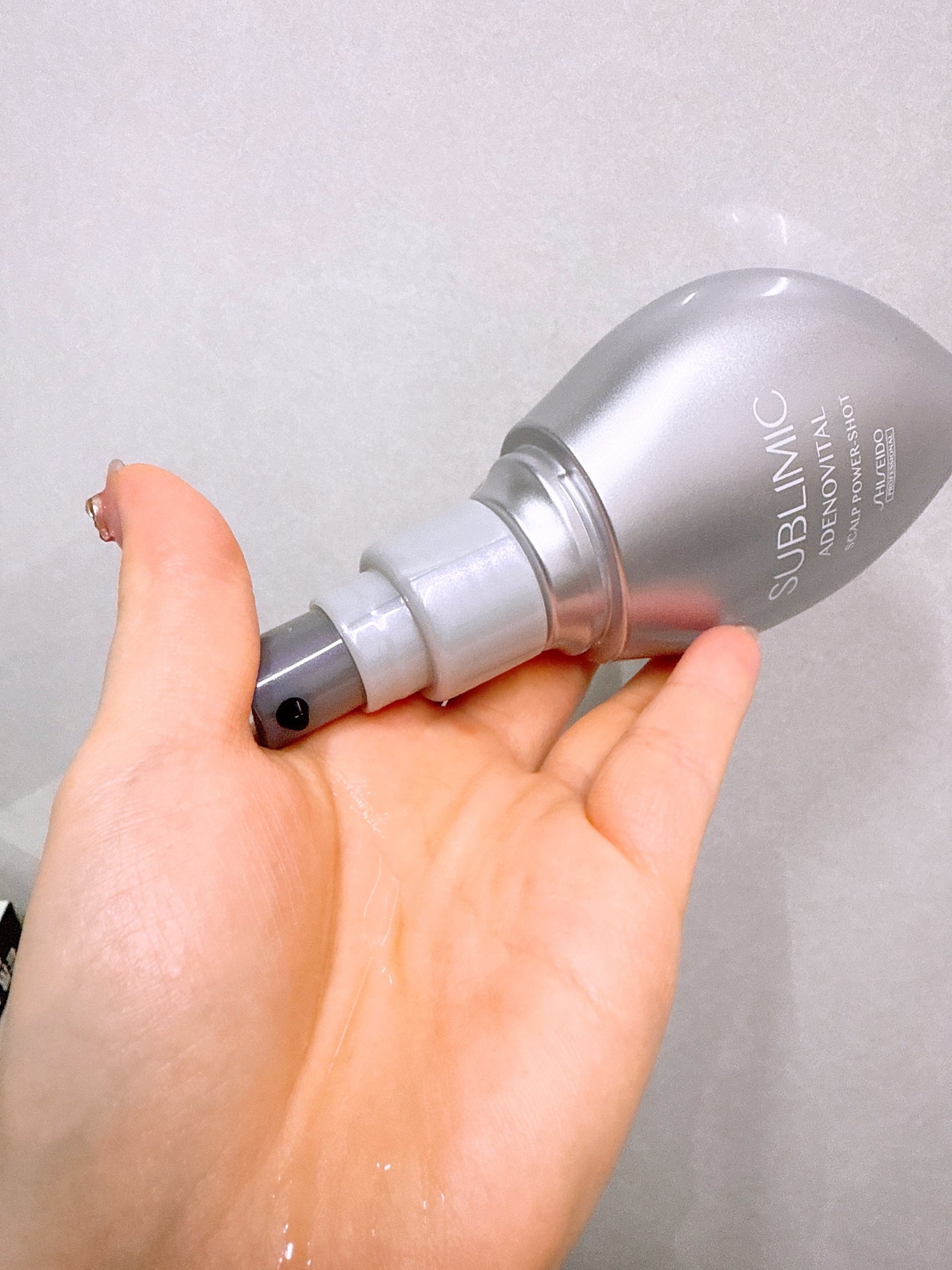 アデノバイタル スカルプ パワーショット/サブリミック/頭皮ローションを使ったクチコミ(3枚目)