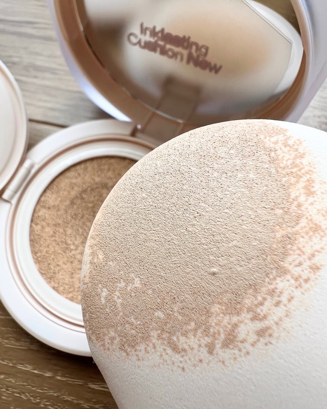 インクラスティングクッションファンデーション/THE FACE SHOP/クッションファンデーションを使ったクチコミ（3枚目）