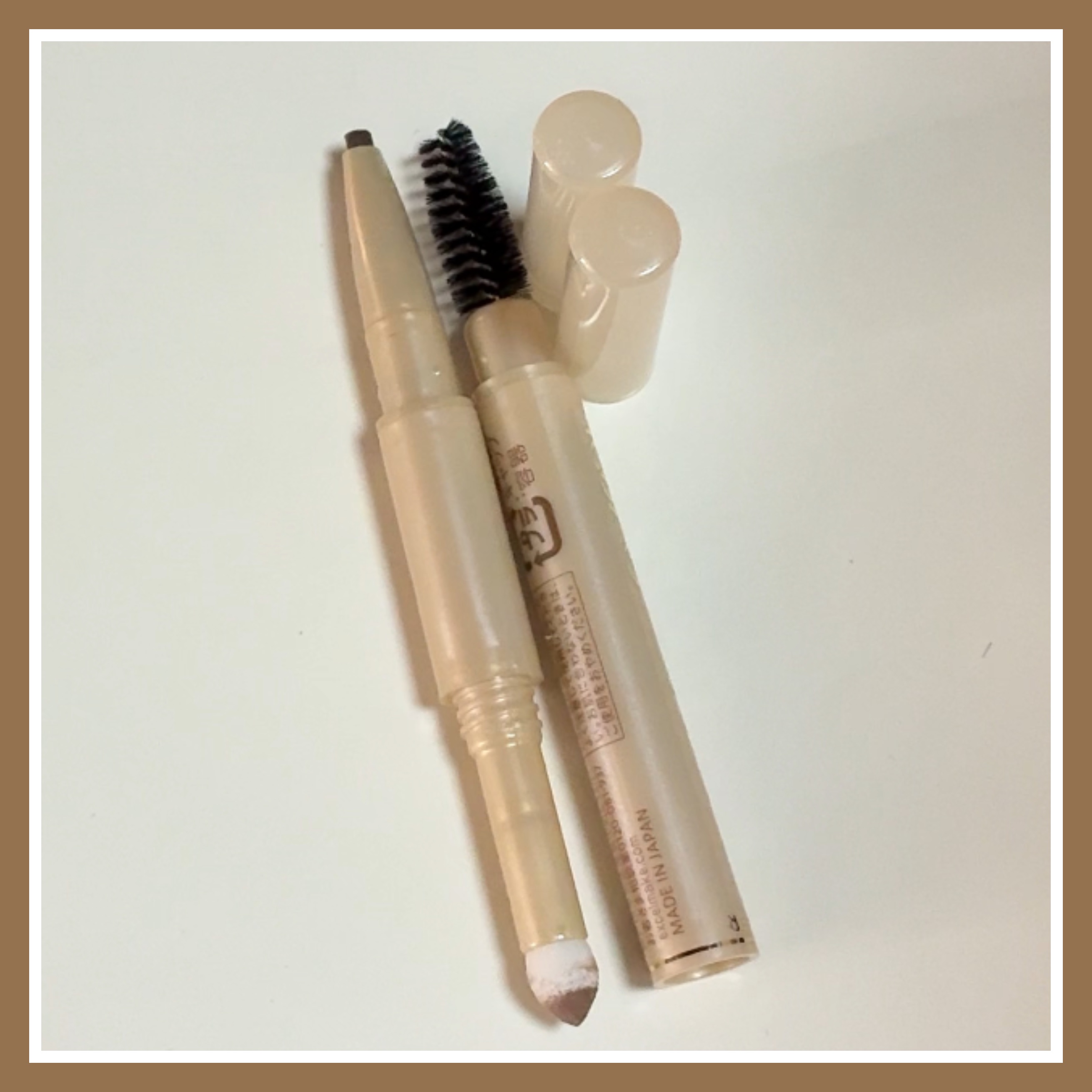 エクセル ザ プライムアイブロウ PE01 ナチュラルブラウン/excel/アイブロウペンシルを使ったクチコミ（2枚目）