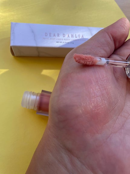 ペタルドロップリキッドブラッシャー/DEAR DAHLIA/リキッドチークを使ったクチコミ(6枚目)