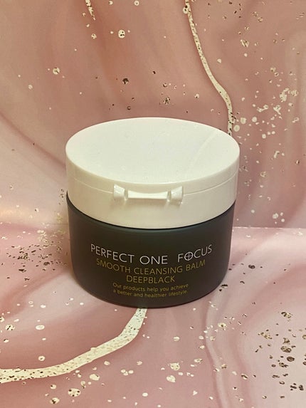 パーフェクトワンフォーカス スムースクレンジングバーム ディープブラック 75g/PERFECT ONE FOCUS/クレンジングバームの画像