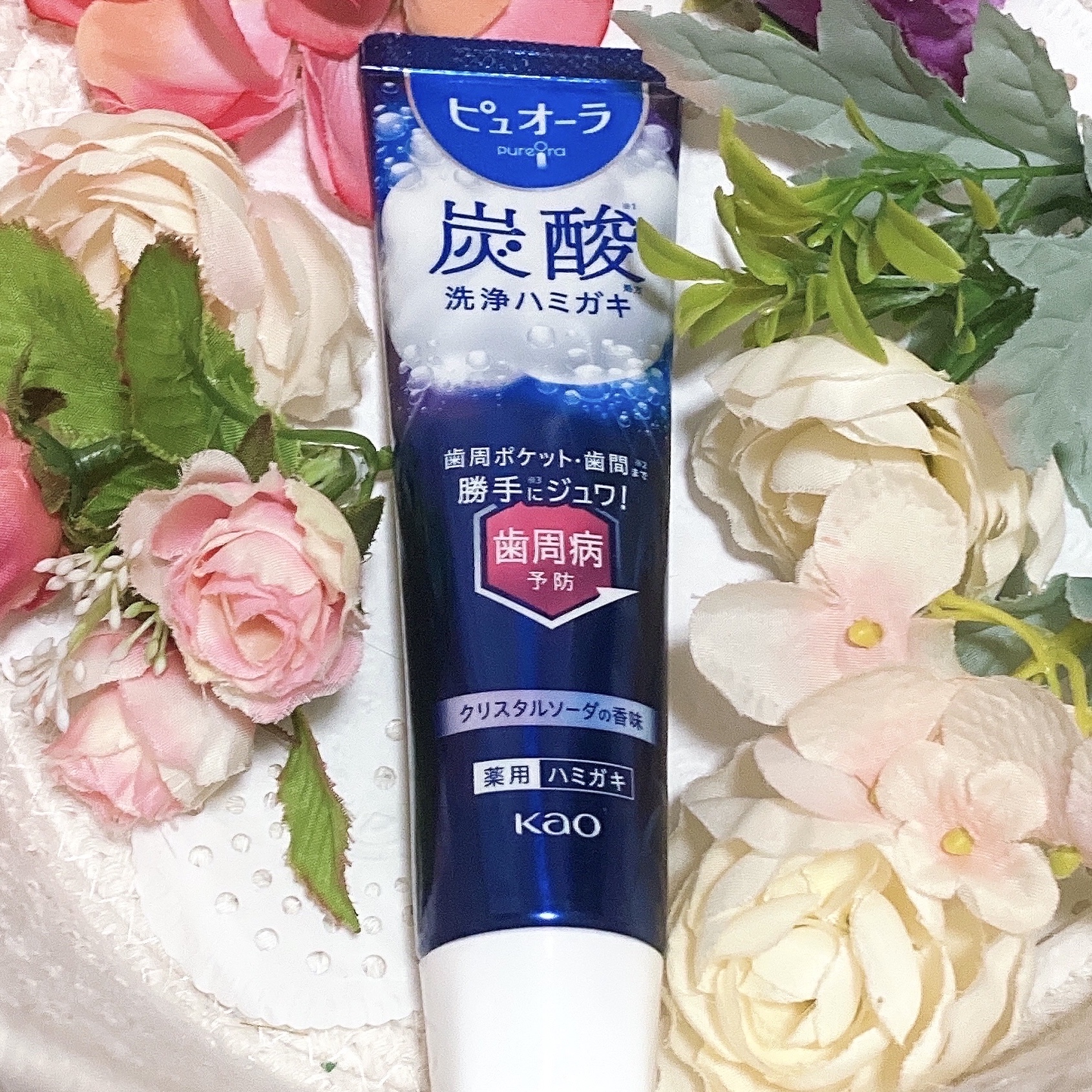 ピュオーラ ピュオーラ 炭酸ハミガキ【医薬部外品】のクチコミ「ピュオーラ様のプロモーションに参加中

皆さん♪今話題の炭酸ハミガキ知っていますか？！

✼•.....」（1枚目）