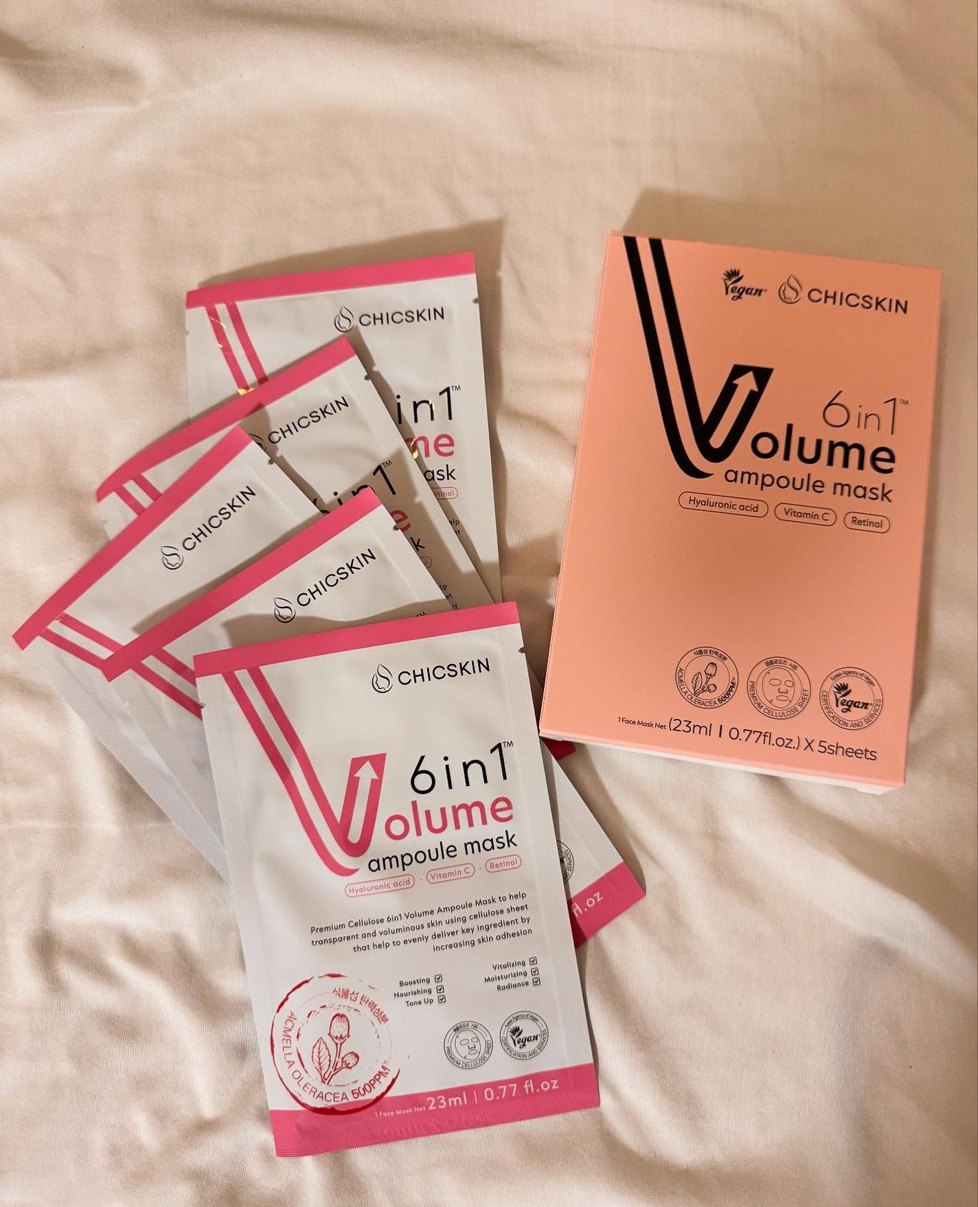 6in1ボリュームアンプルマスク/CHICSKIN/シートマスク・パックを使ったクチコミ(6枚目)