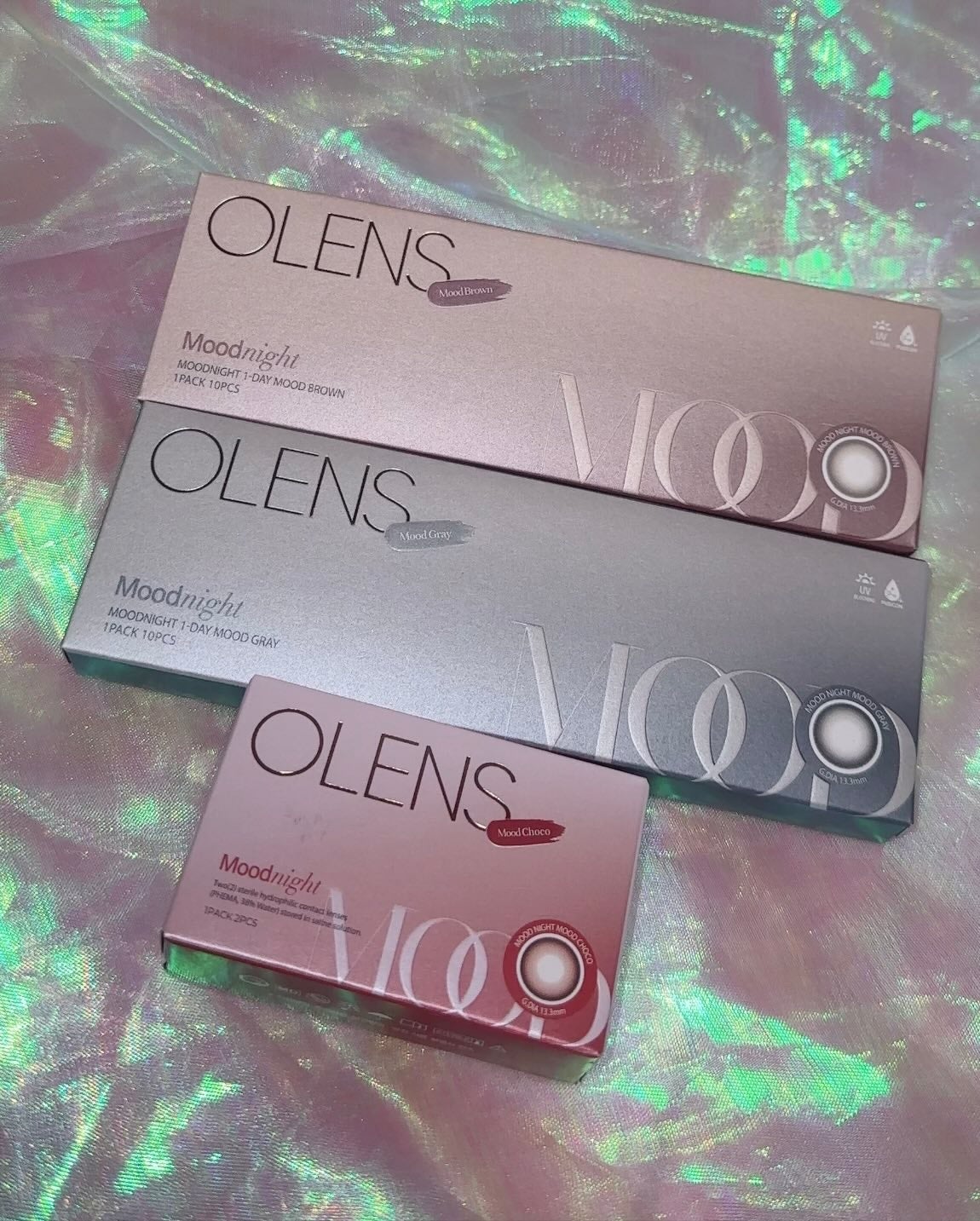Moodnight 1Month/OLENS/カラーコンタクトレンズを使ったクチコミ(2枚目)